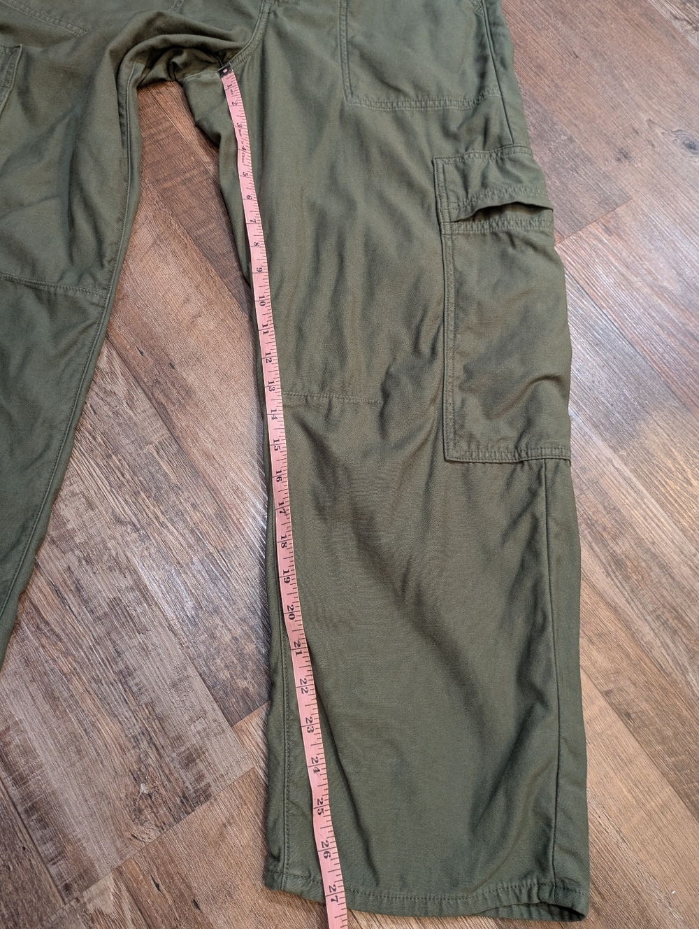 Citizens of Humanity Marcelle Cargo Barrel Pant Trouser in Dogwood Olive Sz 26 - Picture 16 of 16
